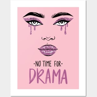 No Drama Posters and Art